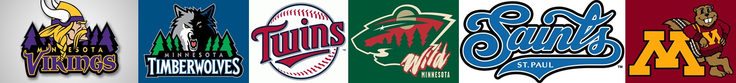 Minnesota Sports Teams Logos