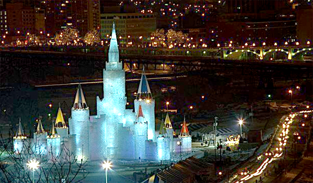 Saint Paul Winter Carnival Ice Palace