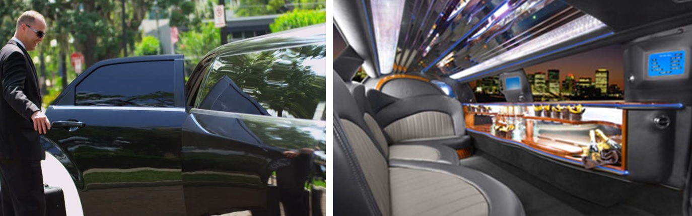 Strech Limo Exterior Chauffeur and Interior Stretch Photo Minneapolis MN