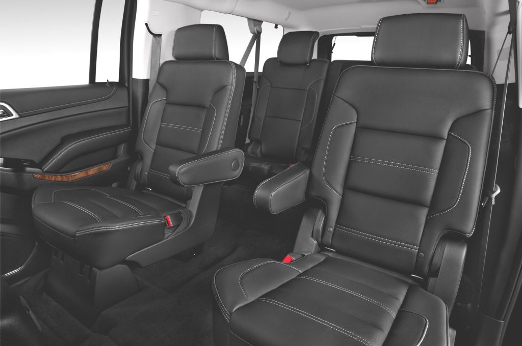 2015-gmc-yukon-xl-denali-suv-back-seat Transparent - aspen limousine