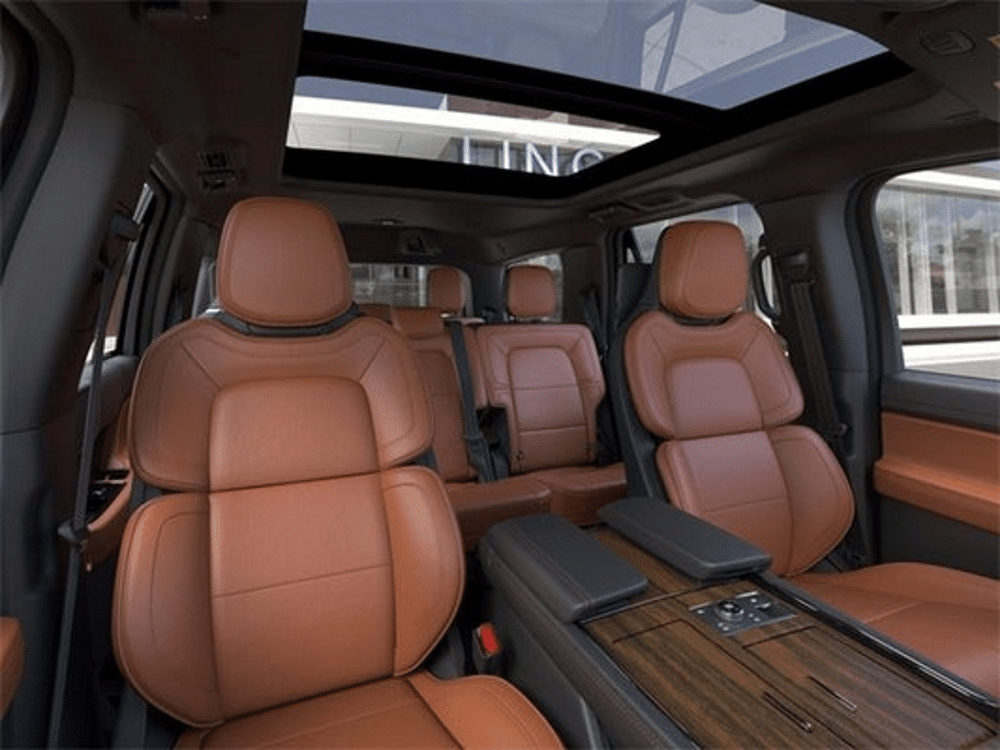 2019 Lincoln Navigator SUV Dark Orange Back-Area Interior