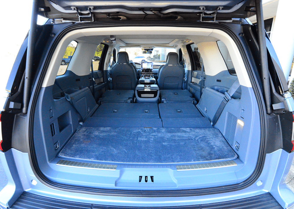2019 Lincoln Navigator SUV Light Blue Open Doors Side-View Interior Photo Car Services Minneapolis MN / St Paul Minnesota