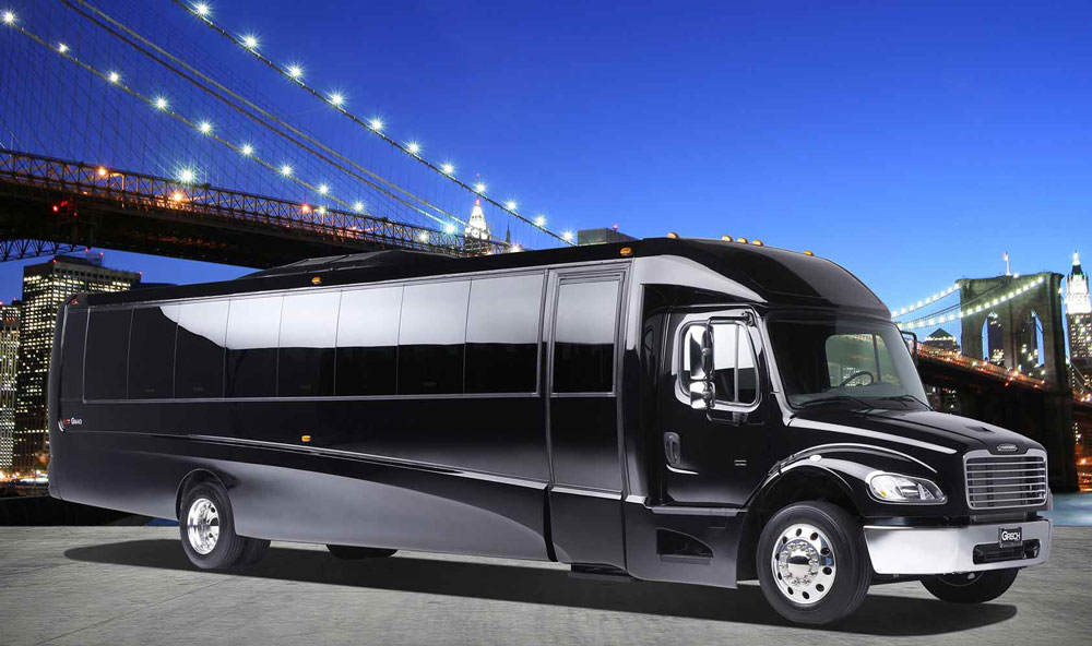 Party Bus Limo Services Minneapolis MN / St Paul Minnesota Exterior Side View