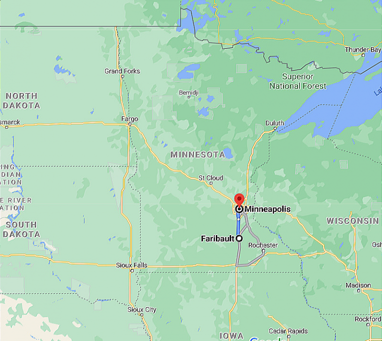 Faribault to Minneapolis and Minneapolis to Faribault Private Car Services SUV Van Shuttle