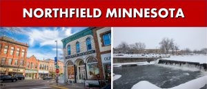 Northfield MN Downtown and River Front Photo