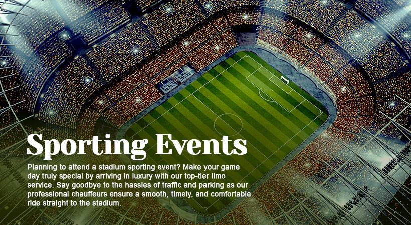Sporting Events with ASPEN Limo